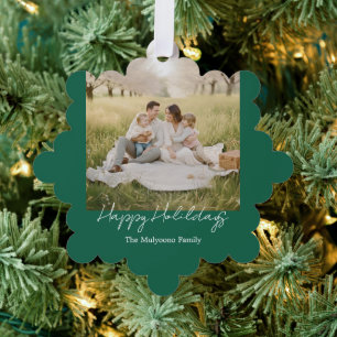 Tarjeta de Navidad y Año Nuevo de Foto de Familia
