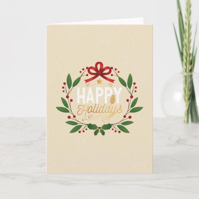 tarjeta de navidades (Anverso)