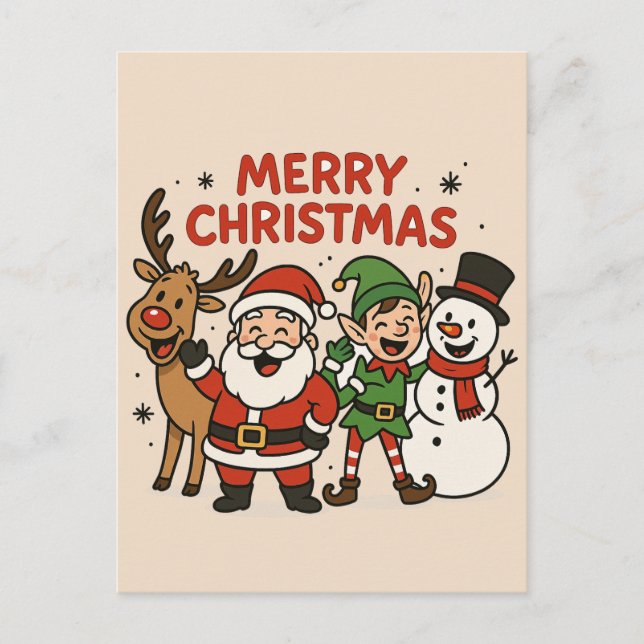 tarjeta de navidades (Anverso)