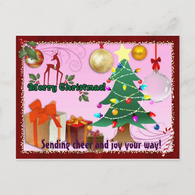tarjeta de navidades (Anverso)