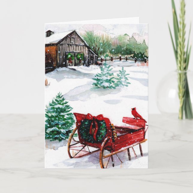 tarjeta de navidades (Anverso)