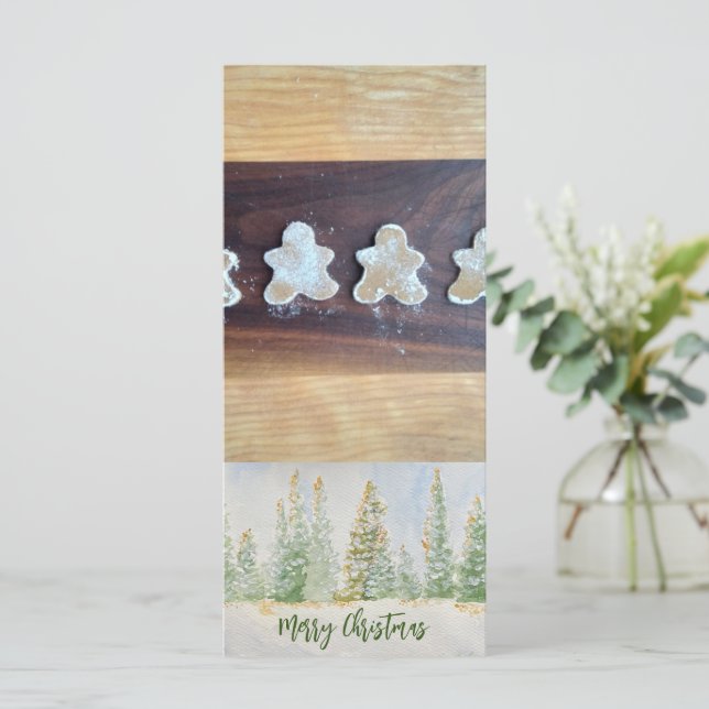 tarjeta de navidades (Anverso de pie)