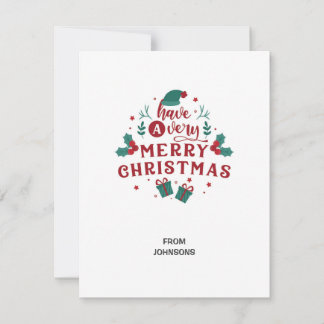 tarjeta de navidades