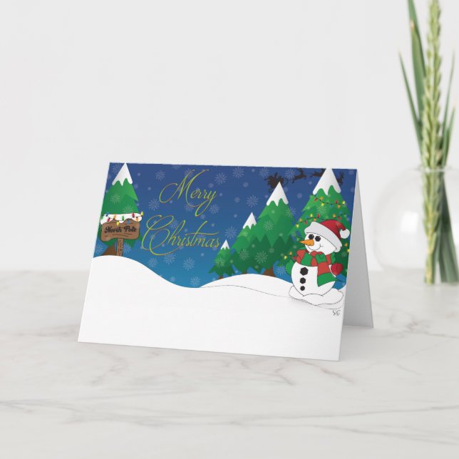 tarjeta de navidades (Anverso)