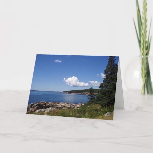 Tarjeta de Navidades 2007 - Viaje a Nueva Inglater (Anverso)