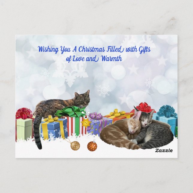 TARJETA DE NAVIDADES 2024 Tarjeta postal de prueba (Reverso)