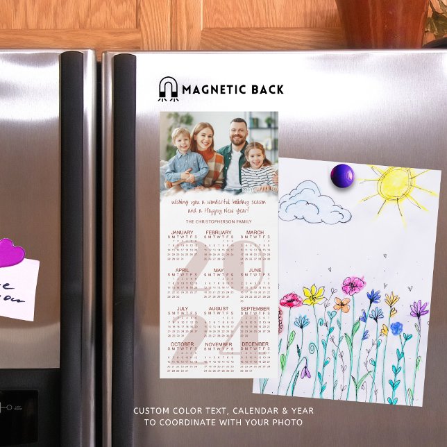 Tarjeta de Navidades a color de Personalizado foto (Subido por el creador)