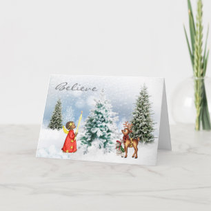 Tarjeta de Navidades afroamericanos