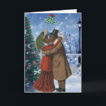 Tarjeta de Navidades afroamericanos vintage<br><div class="desc">Tarjeta de Navidades afroamericanos vintage</div>