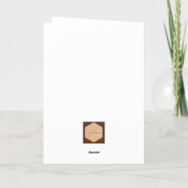 Tarjeta de Navidades Alegría y Mágica para un Herm