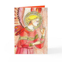 Tarjeta de Navidades Angel