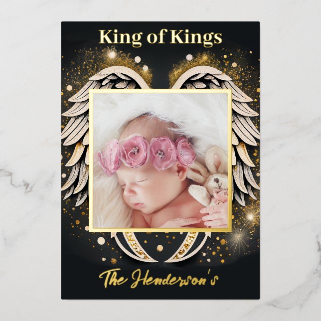 Tarjeta de Navidades Angel (Anverso)