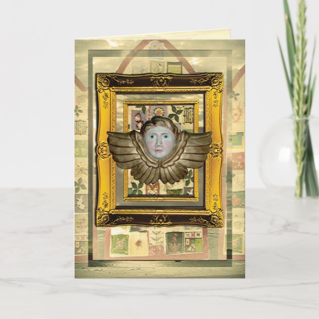 Tarjeta de Navidades Angel (Anverso)