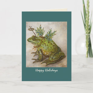 Tarjeta de Navidades Angel Herb