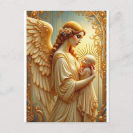 Tarjeta de Navidades angélicos