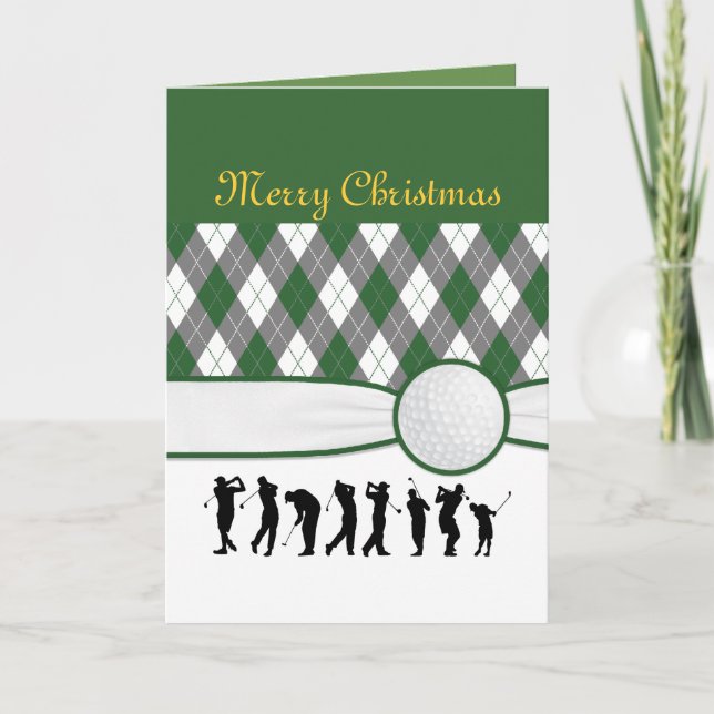 Tarjeta de Navidades argla. (Anverso)