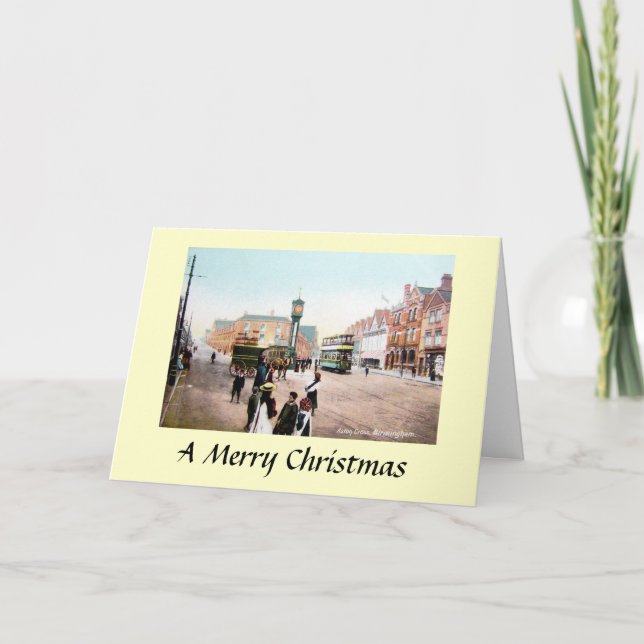 Tarjeta de navidades - Aston Cross, Birmingham (Anverso)