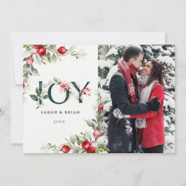 Tarjeta de Navidades Berry JOY Soft Winter