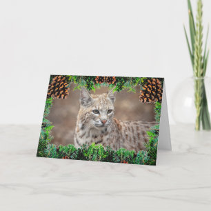 Tarjeta de Navidades Bobcat