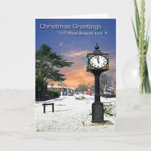 Tarjeta de Navidades Bourne End