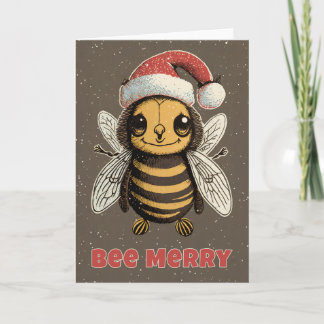 Tarjeta de Navidades Bumble Bee