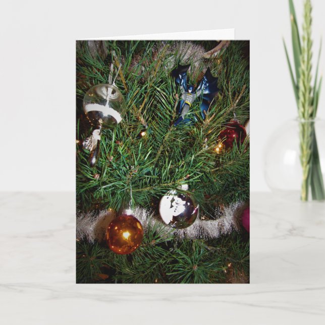 Tarjeta de Navidades "Caballeros Navidades" (Anverso)