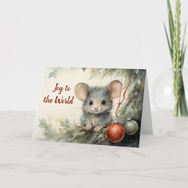 Tarjeta de Navidades caprichosos (Anverso)