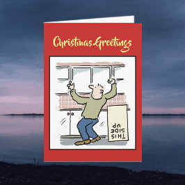 Tarjeta de Navidades Carpenter o Joiner