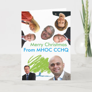Tarjeta de Navidades CCHQ de MHOC