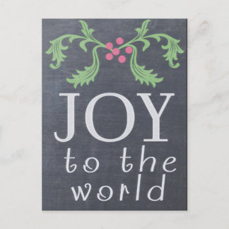 Tarjeta de Navidades CHALKBOARD LOOK