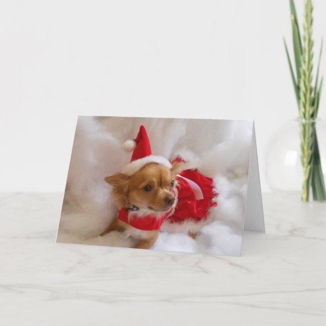 tarjeta de Navidades chi (Anverso)