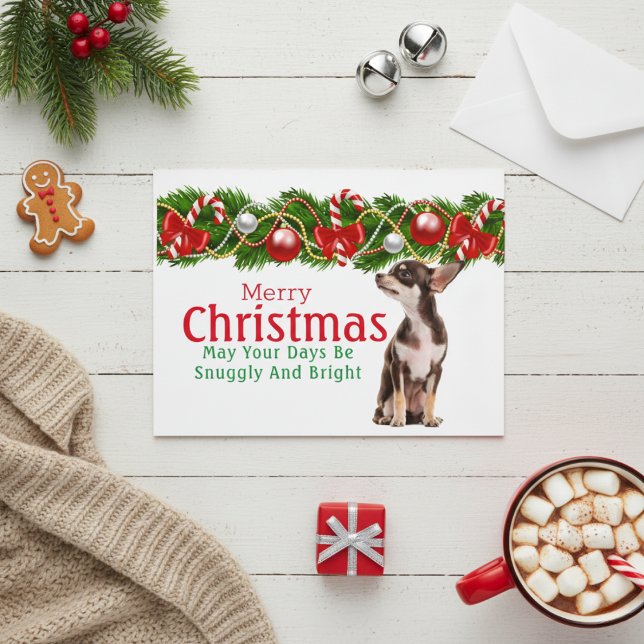 Tarjeta de Navidades Chihuahua (Chihuahua Christmas Card)