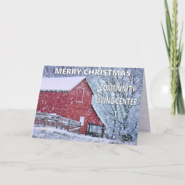 Tarjeta de Navidades CLC 1 (Anverso)