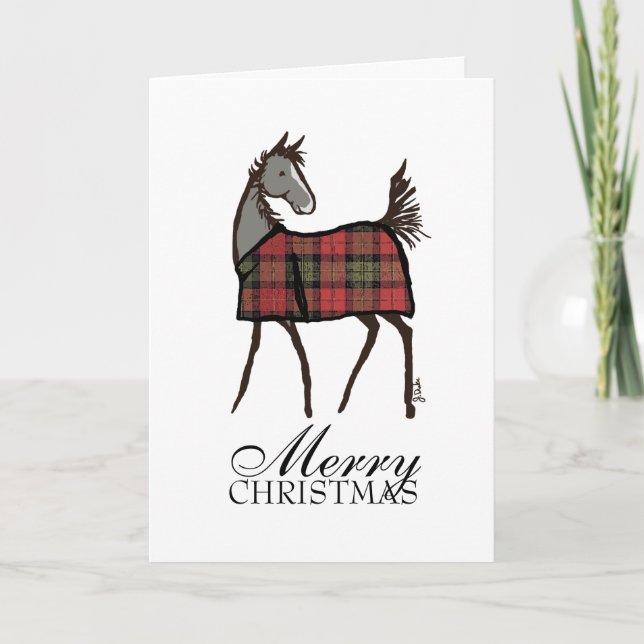 Tarjeta de Navidades con billetera para vacaciones (Anverso)