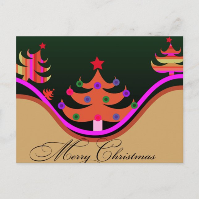 Tarjeta de Navidades con estilo (Anverso)