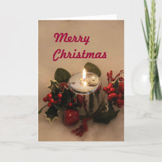 Tarjeta de navidades con Feliz Navidad
