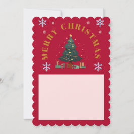 Tarjeta de navidades (con receta)