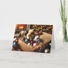 Tarjeta de Navidades congénitos