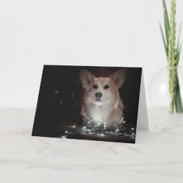 Tarjeta de Navidades Corgi