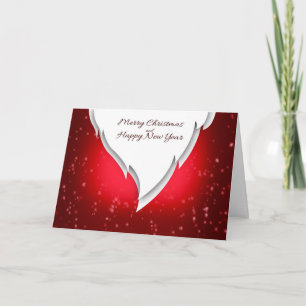 Tarjeta de Navidades corporativos con Santa