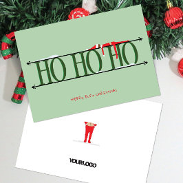 Tarjeta de Navidades Corporativos Elf Shenanigans 