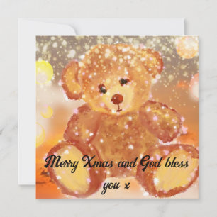 Tarjeta de Navidades cristianos