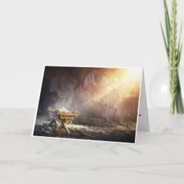 Tarjeta de Navidades cristianos