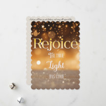 Tarjeta de Navidades cristianos