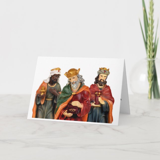 Tarjeta de Navidades cristianos (Anverso)