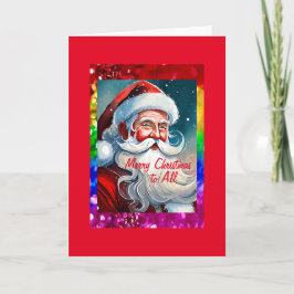 Tarjeta de Navidades de 5" x 7" del orgullo arcoir