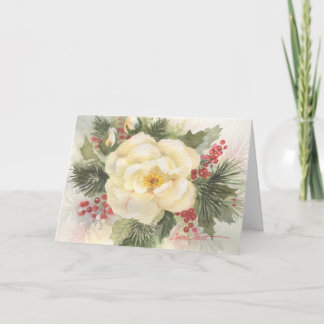 Tarjeta de Navidades de acuarela 09CCS2-8