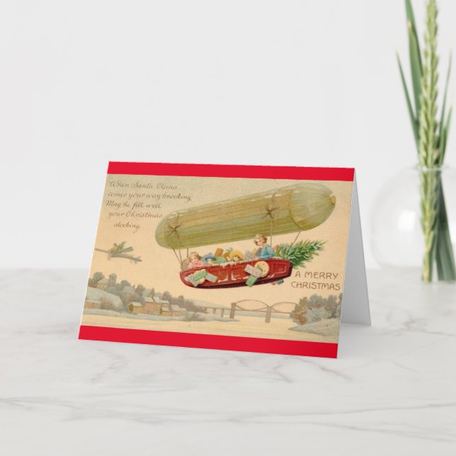 Tarjeta de Navidades de alto espíritu (Anverso)