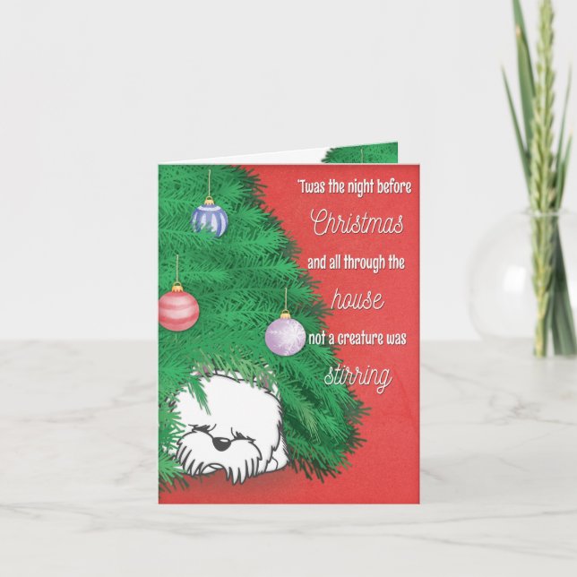 Tarjeta de Navidades de amantes de Westiers (Anverso)