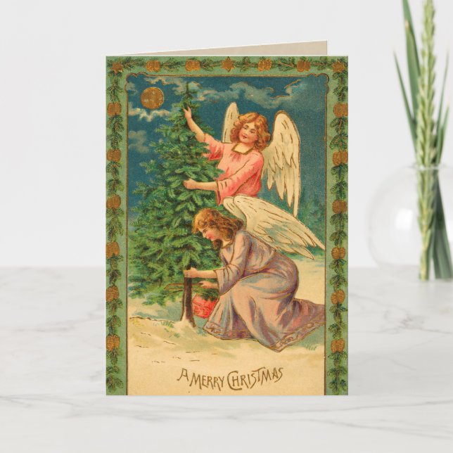Tarjeta de Navidades de Ángel de Victoria (Anverso)